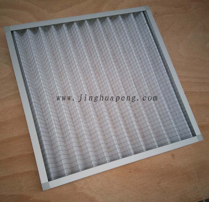 G3等級雙面保護網板式初效過濾器雙面履網折疊,堅固耐用 G3等級雙面保護網板式初效過濾器雙面履網折疊,堅固耐用