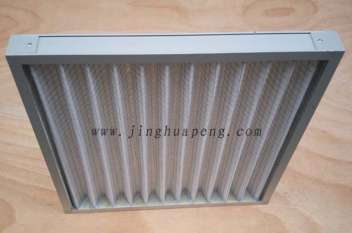 G3等級雙面保護網板式初效過濾器濾料采無紡布制作 G3等級雙面保護網板式初效過濾器濾料采無紡布制作