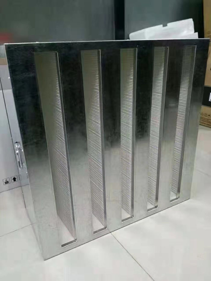 V型高效空氣過濾器又稱W型高效過濾器，箱式高效過濾器，W型V型組合式高效過濾器