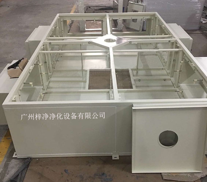 手術室層流送風天花制作現場實拍圖 手術室層流送風天花制作現場實拍圖