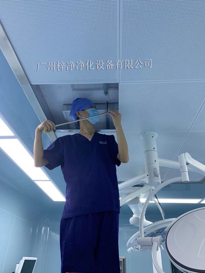 安裝高效過濾器應選擇在新建或改建手術室時進行，以避免對手術室內已有設備的干擾